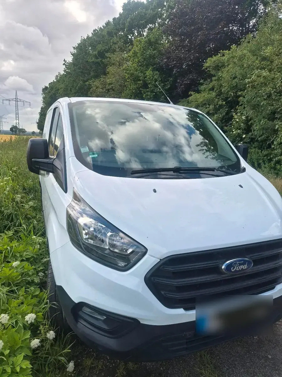 Gebraucht Ford Transit Custom 105 PS (77 kW) 2020 Weiß Van / Kleinbus