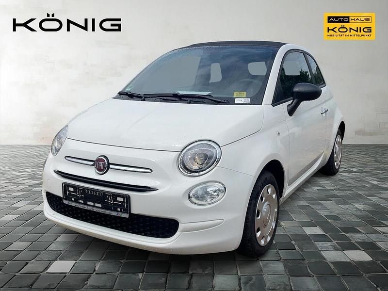 Weiß Gebraucht 2023 Fiat 500C Basis Cabrio | 15.999 € (Fairer Preis) - Bild 1/4