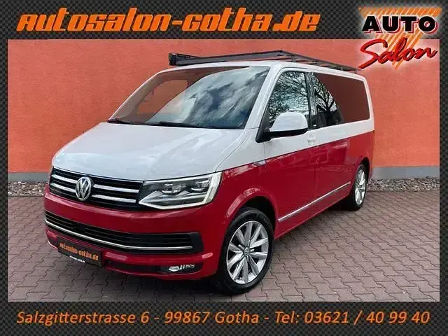 Occasion VW Multivan Generation Six 150 ch (110 kW) 2016 Rouge Monospace