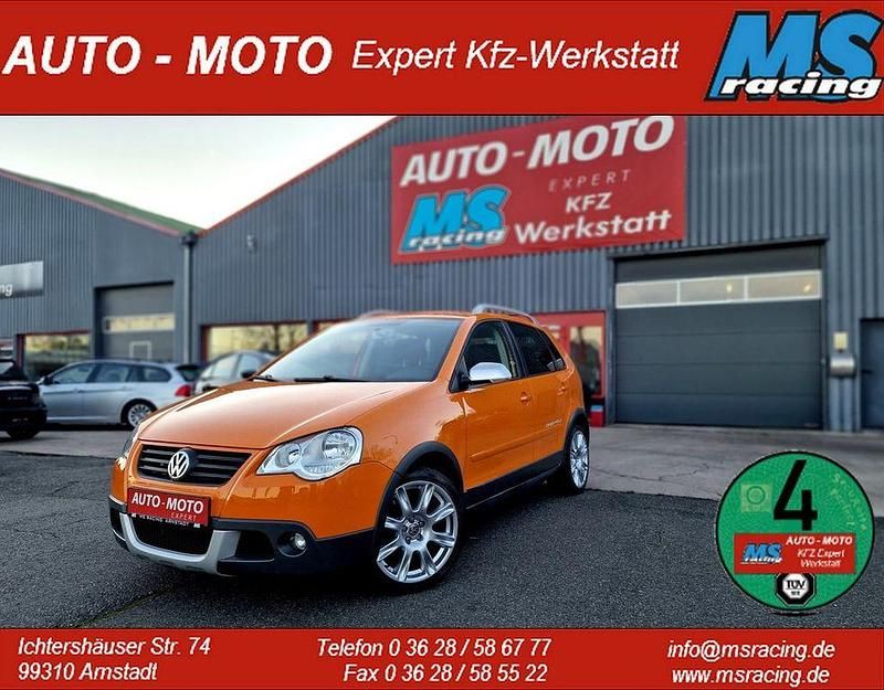 Orange Gebraucht 2008 VW Polo Cross Kleinwagen | 7.999 € (Teuer) - Bild 1/4