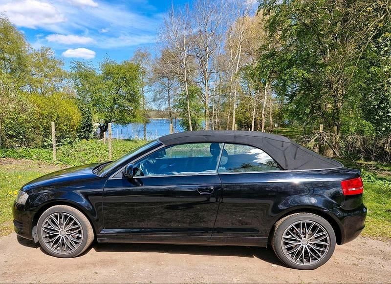 Gebraucht Audi A3 Cabriolet 160 PS (117 kW) 2008 Schwarz Cabrio