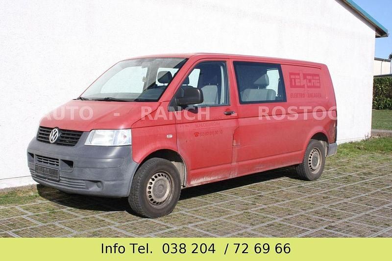 Rot Gebraucht 2008 VW T5 Van | 2.799 € - Bild 1/4