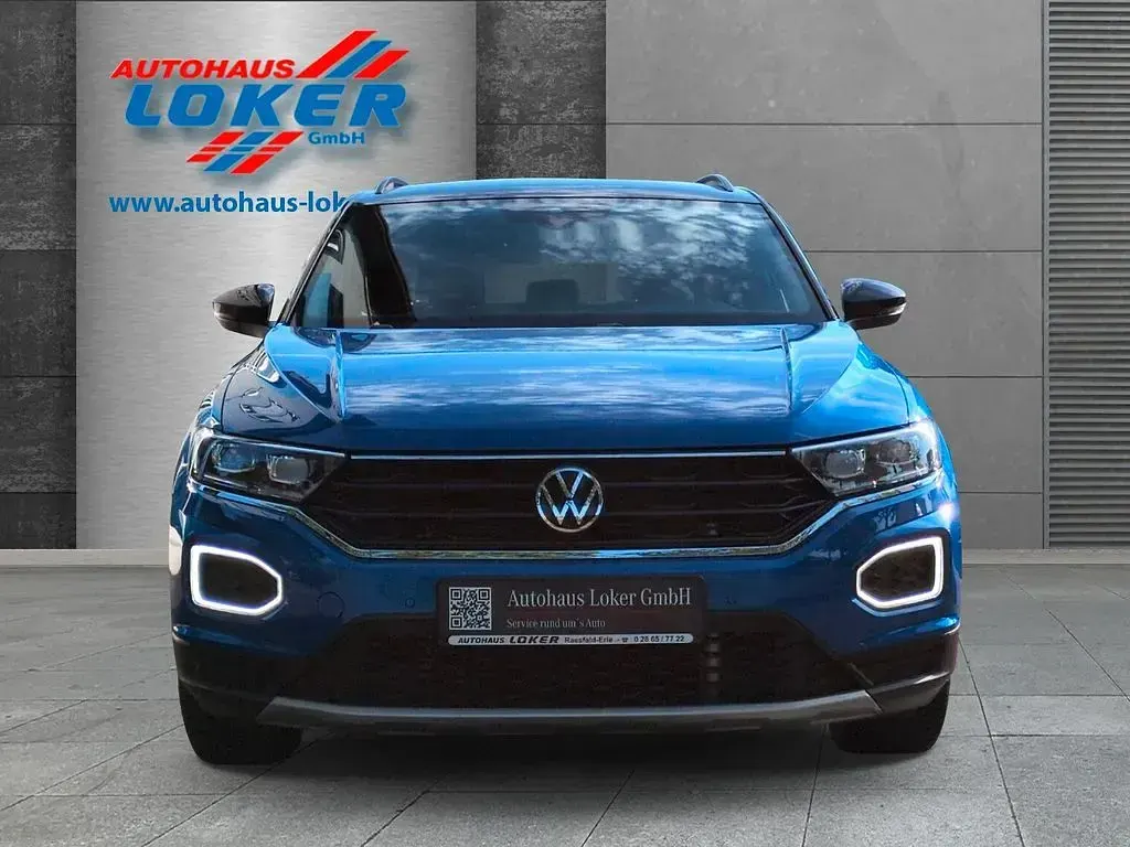 Gebraucht VW T-Roc Sportline 150 PS (110 kW) 2021 Blau SUV