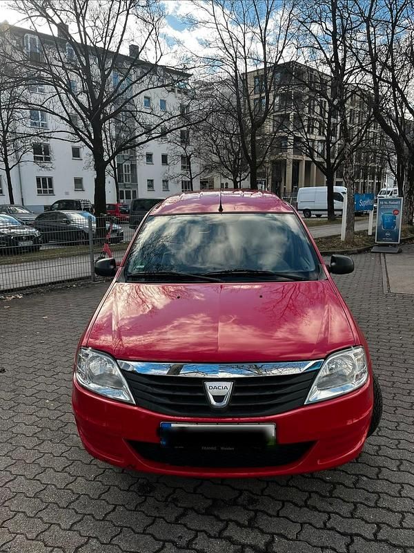 Gebraucht Dacia Logan MCV 75 PS (55 kW) 2009 Rot Kombi