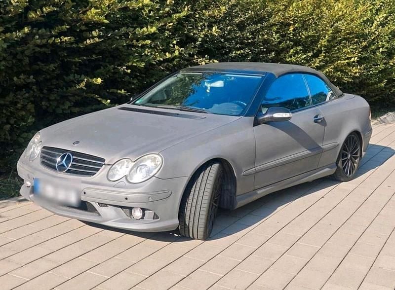 Grau Gebraucht 2004 Mercedes CLK320 AMG Cabrio | 5.500 € (Guter Preis) - Bild 1/4