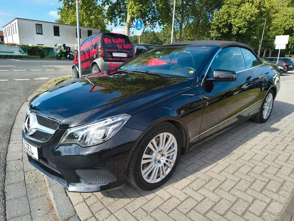 Gebraucht Mercedes E350 252 PS (185 kW) 2013 Obsidianschwarz Cabrio