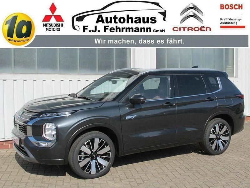 Grau Neu 2025 Mitsubishi Outlander P-HEV Top SUV | 56.890 € (Teuer) - Bild 1/4
