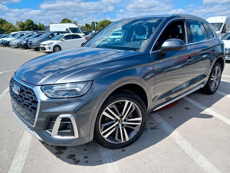Grau Gebraucht 2022 Audi Q5 S-Line SUV | 27.699 € (Superpreis) - Bild 1/4