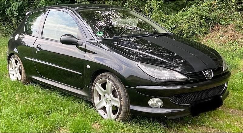 Schwarz Gebraucht 2003 Peugeot 206 RC Kleinwagen | 7.900 € - Bild 1/4