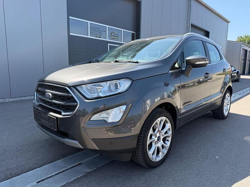 Grau Gebraucht 2021 Ford Ecosport Titanium SUV | 10.950 € (Superpreis) - Bild 1/4
