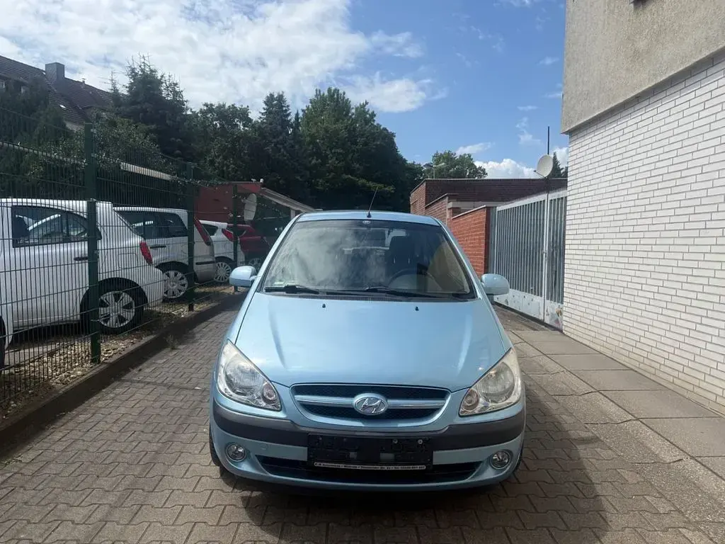 Gebraucht Hyundai Getz GLS 106 PS (77 kW) 2006 Blau Kleinwagen