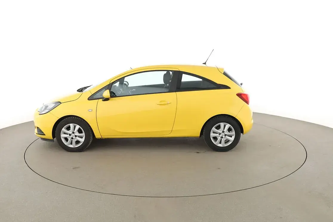 Gebraucht Opel Corsa Edition 90 PS (66 kW) 2016 Gelb Kleinwagen