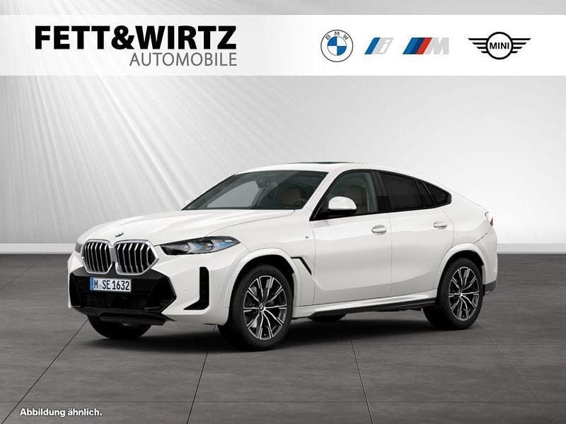 Mineralweiss metallic Gebraucht 2025 BMW X6 M Sport SUV | 77.341 € (Superpreis) - Bild 1/3