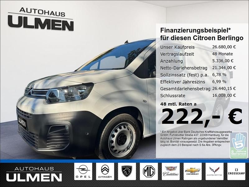 Gebraucht Citroën Berlingo 131 PS (96 kW) 2023 Weiss Van / Kleinbus