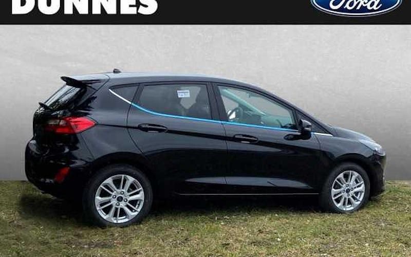 Gebraucht Ford Fiesta Titanium 125 PS (91 kW) 2023 Agate black metallic Kleinwagen
