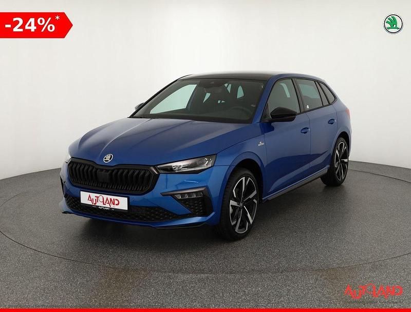 Blau Neu 2025 Skoda Scala Monte Carlo Kleinwagen | 28.890 € (Fairer Preis) - Bild 1/4