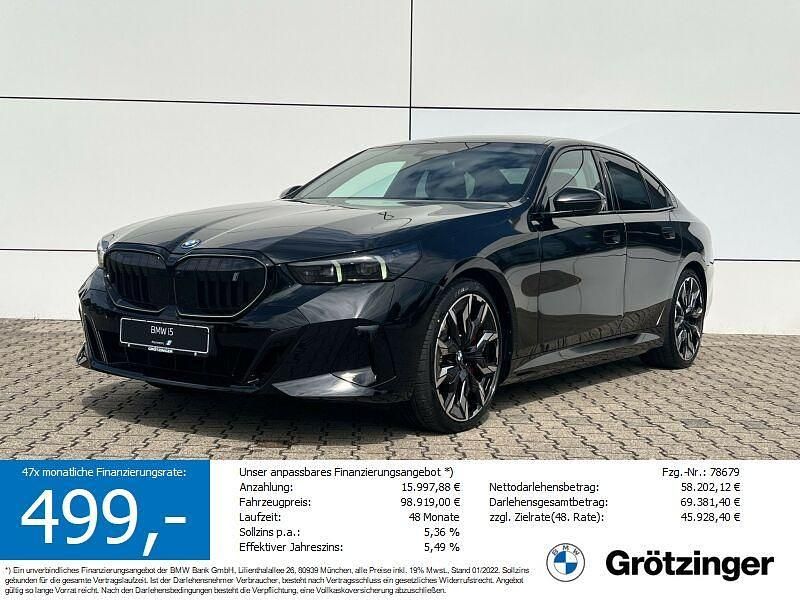 Schwarz Neu 2025 BMW i5 M Sport Limousine | 75.399 € (Fairer Preis) - Bild 1/4