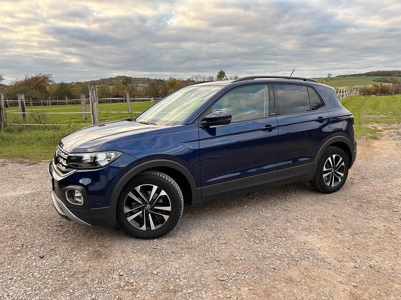 Blau Gebraucht 2021 VW T-Cross United SUV | 18.300 € (Fairer Preis) - Bild 1/4