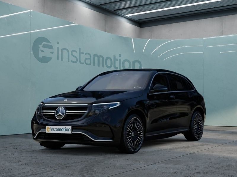 Schwarz Gebraucht 2022 Mercedes EQC400 SUV | 42.050 € (Fairer Preis) - Bild 1/4