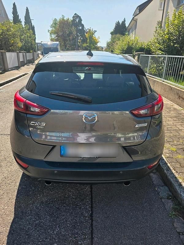 Grau Gebraucht 2017 Mazda CX-3 SUV | 9.000 € (Superpreis) - Bild 1/4