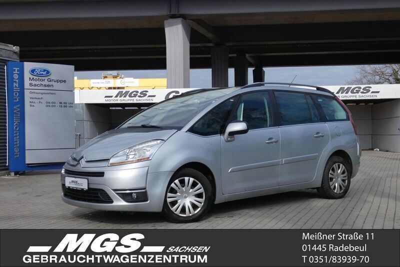 Lackierung aluminiumgrau/metalliclackierung mit schutzlack Gebraucht 2010 Citroën Grand C4 Picasso Tendance Van / Kleinbus | 2.400 € (Guter Preis) - Bild 1/4