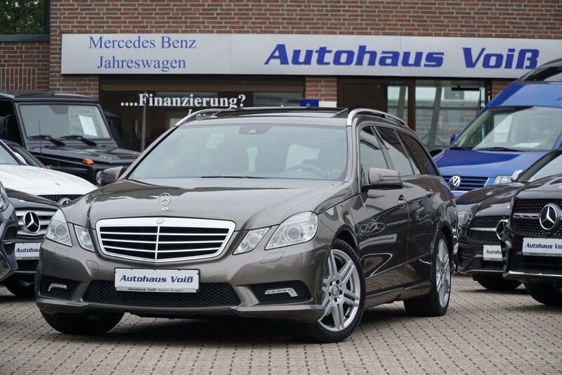 Grau Gebraucht 2010 Mercedes E250 Avantgarde Limousine | 5.980 € (Superpreis) - Bild 1/4