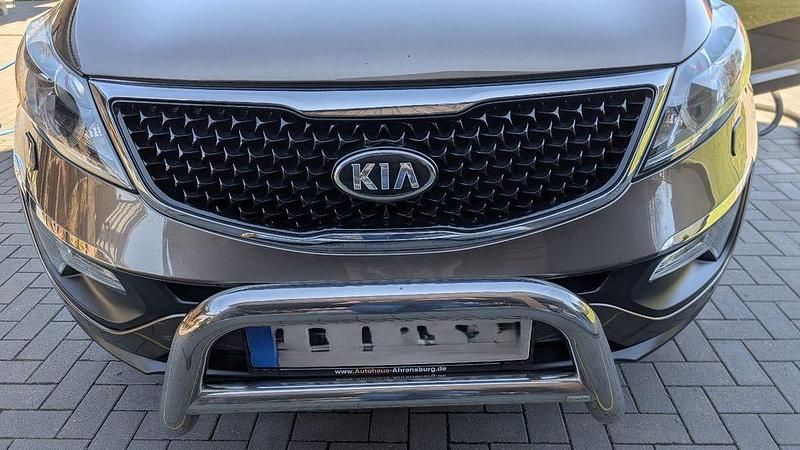 Gebraucht Kia Sportage Spirit 184 PS (135 kW) 2014 Gelb SUV