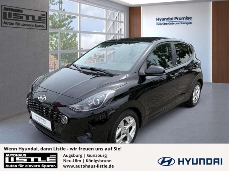 Phantom black / met (schwarz) Gebraucht 2021 Hyundai i10 Edition 30 Kleinwagen | 13.485 € (Etwas zu teuer) - Bild 1/1