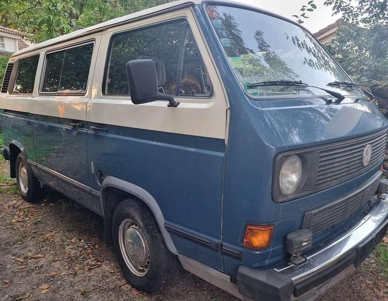 Blau Gebraucht 1987 VW T3 Van | 11.500 € - Bild 1/4