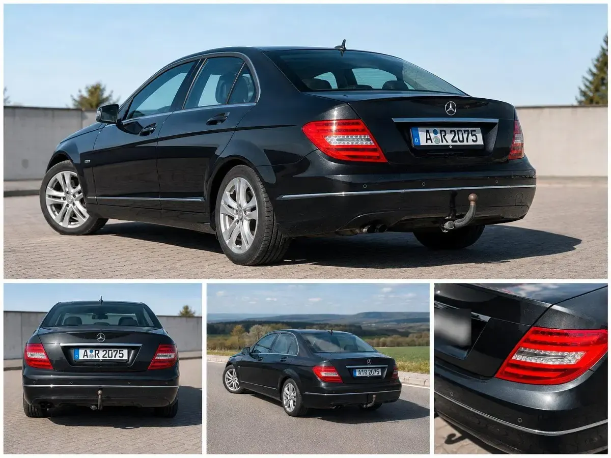 Gebraucht Mercedes C180 Avantgarde 156 PS (114 kW) 2011 Schwarz Limousine