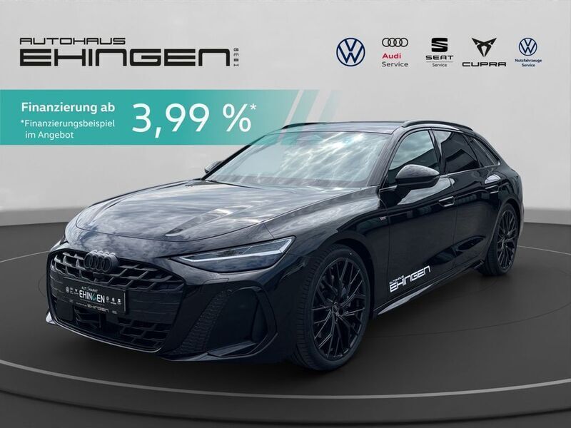 Schwarz Gebraucht 2025 Audi A6 S-Line Kombi | 88.888 € - Bild 1/3