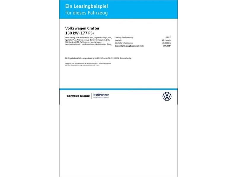Gebraucht VW Crafter 177 PS (130 kW) 2024 (unbekannt) Van
