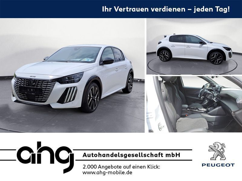 Schneeweiß Neu 2025 Peugeot 208 GT Kleinwagen | 36.363 € - Bild 1/4