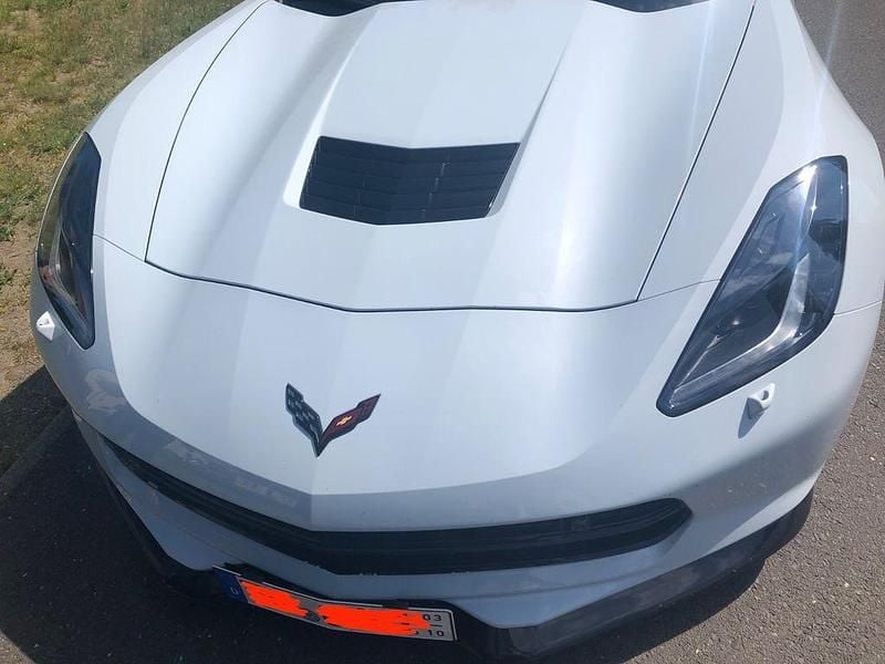 Weiß Gebraucht 2017 Corvette Stingray Cabrio | 72.900 € - Bild 1/4