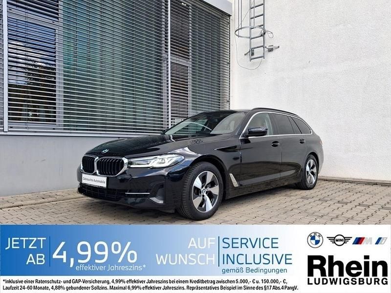 Schwarz Gebraucht 2022 BMW 520 Limousine | 30.980 € (Superpreis) - Bild 1/4