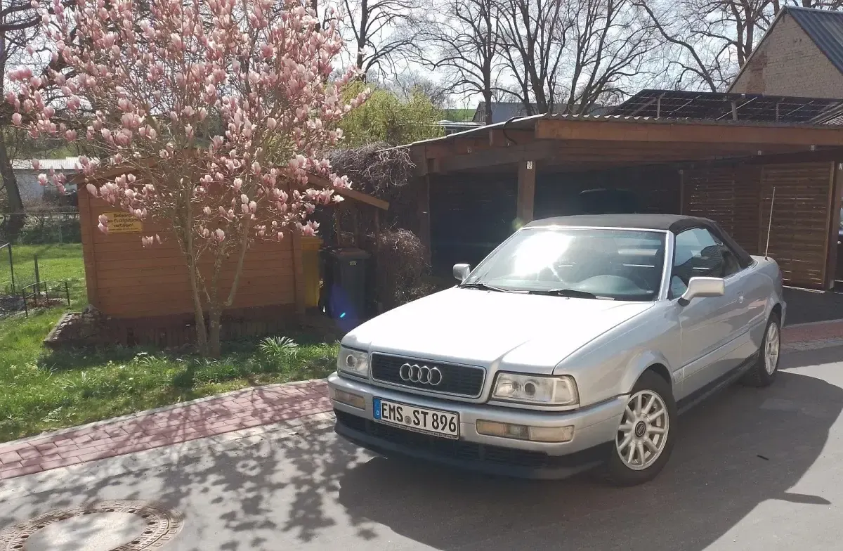 Używany Audi 80 Basis 115 KM (84 kW) 1996 Srebrny Kabriolet