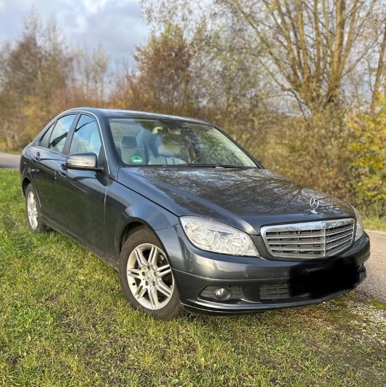 Grau Gebraucht 2008 Mercedes C200 Limousine | 6.400 € (Guter Preis) - Bild 1/4