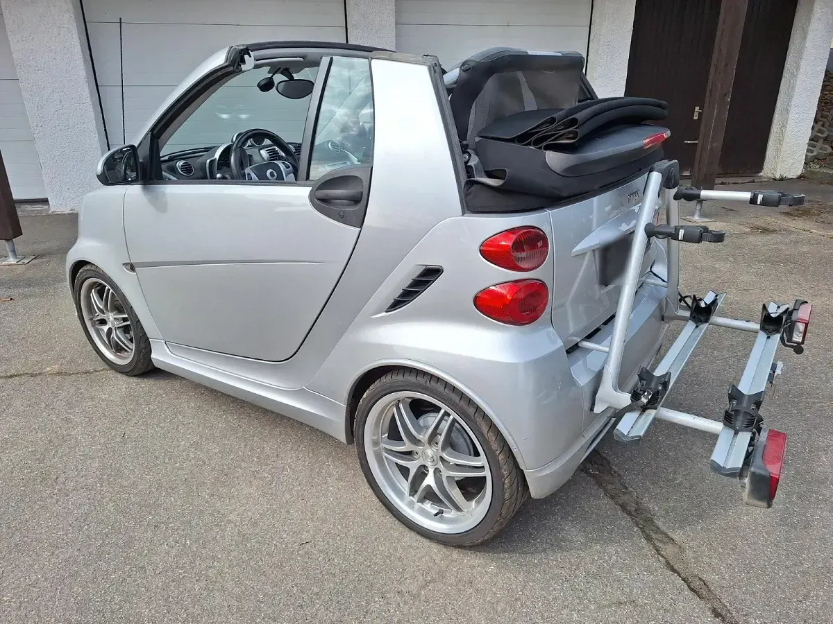 Gebraucht Smart ForTwo Cabrio 101 PS (74 kW) 2011 Grau Cabrio