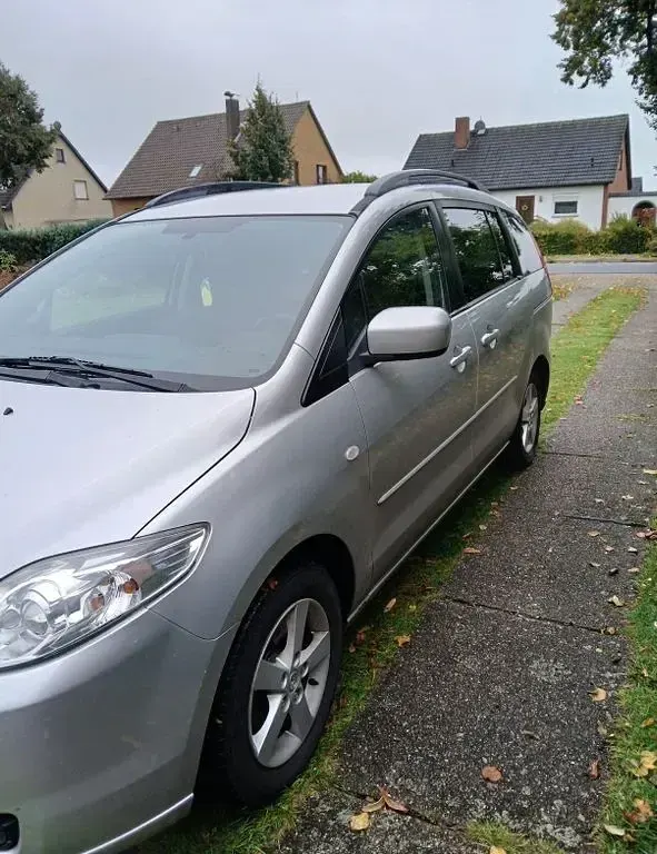 Gebraucht Mazda 5 Comfort 116 PS (85 kW) 2006 Silber Van / Kleinbus