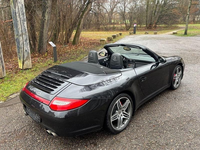 Gebraucht Porsche 997 385 PS (283 kW) 2009 Basalttschwarzmetallic Cabrio