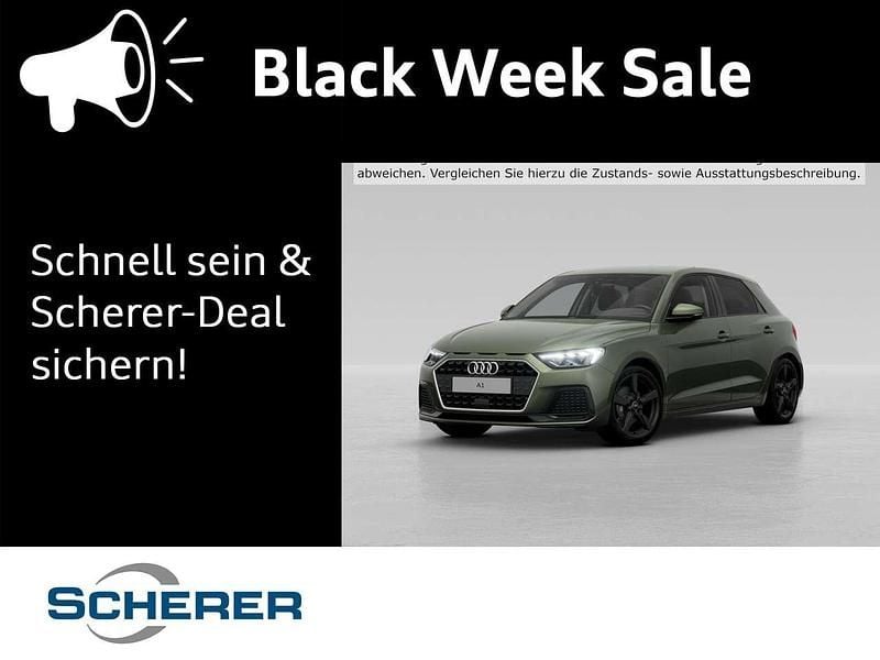 Distriktgrün metallic Gebraucht 2024 Audi A1 Advanced Plus Limousine | 21.490 € (Superpreis) - Bild 1/4