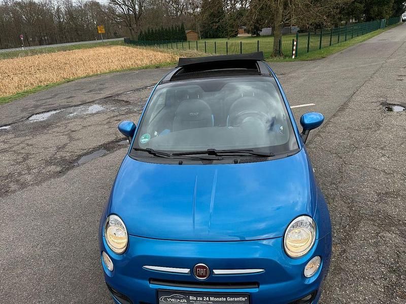Gebraucht Fiat 500C S 69 PS (50 kW) 2015 Blau Cabrio