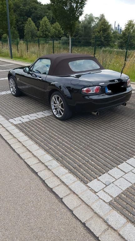 Gebraucht Mazda MX5 126 PS (92 kW) 2008 Schwarz Cabrio