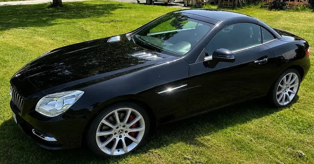 Gebraucht Mercedes SLK200 184 PS (135 kW) 2011 Schwarz Cabrio