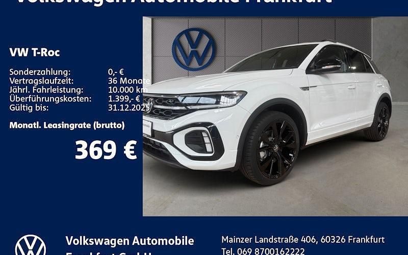 Weiß Neu 2025 VW T-Roc R-line SUV | 43.690 € (Teuer) - Bild 1/4