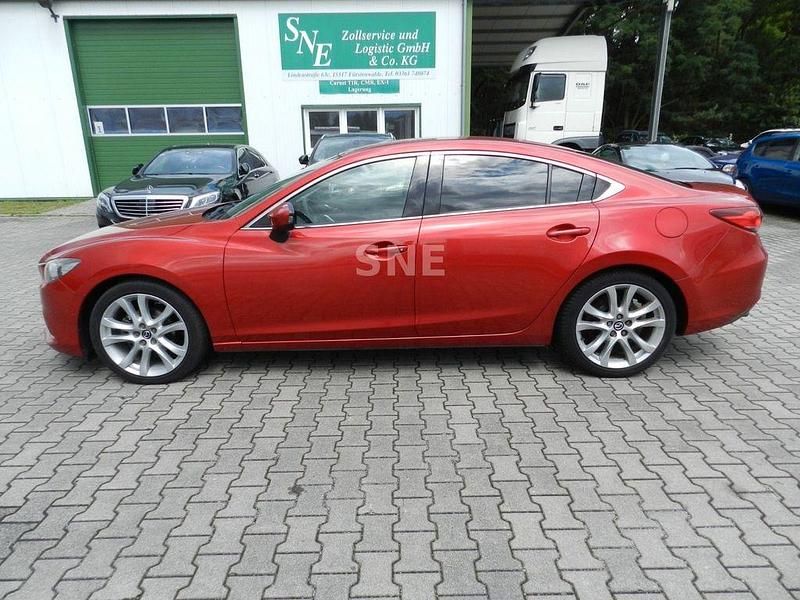 Rot Gebraucht 2013 Mazda 6 Sports-Line Limousine | 5.990 € (Teuer) - Bild 1/4