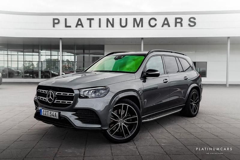 Grau Gebraucht 2021 Mercedes GLS400 Premium Plus SUV | 83.319 € (Fairer Preis) - Bild 1/4