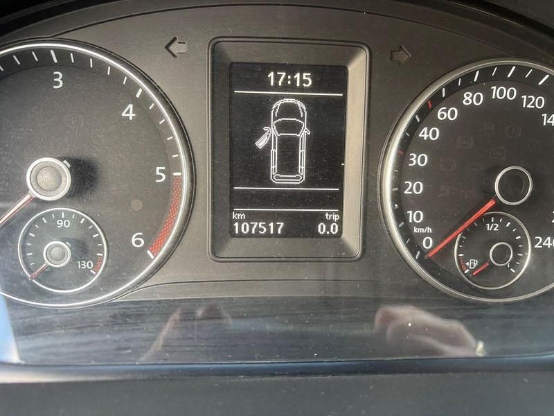 Gebraucht VW Caddy Trendline 102 PS (75 kW) 2013 Schwarz Van / Kleinbus