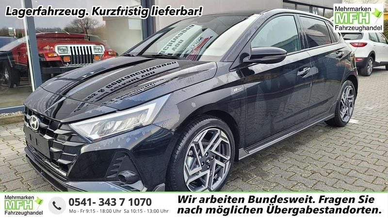 Phantom schwarz Neu 2025 Hyundai i20 N Line Kleinwagen | 23.190 € (Fairer Preis) - Bild 1/4