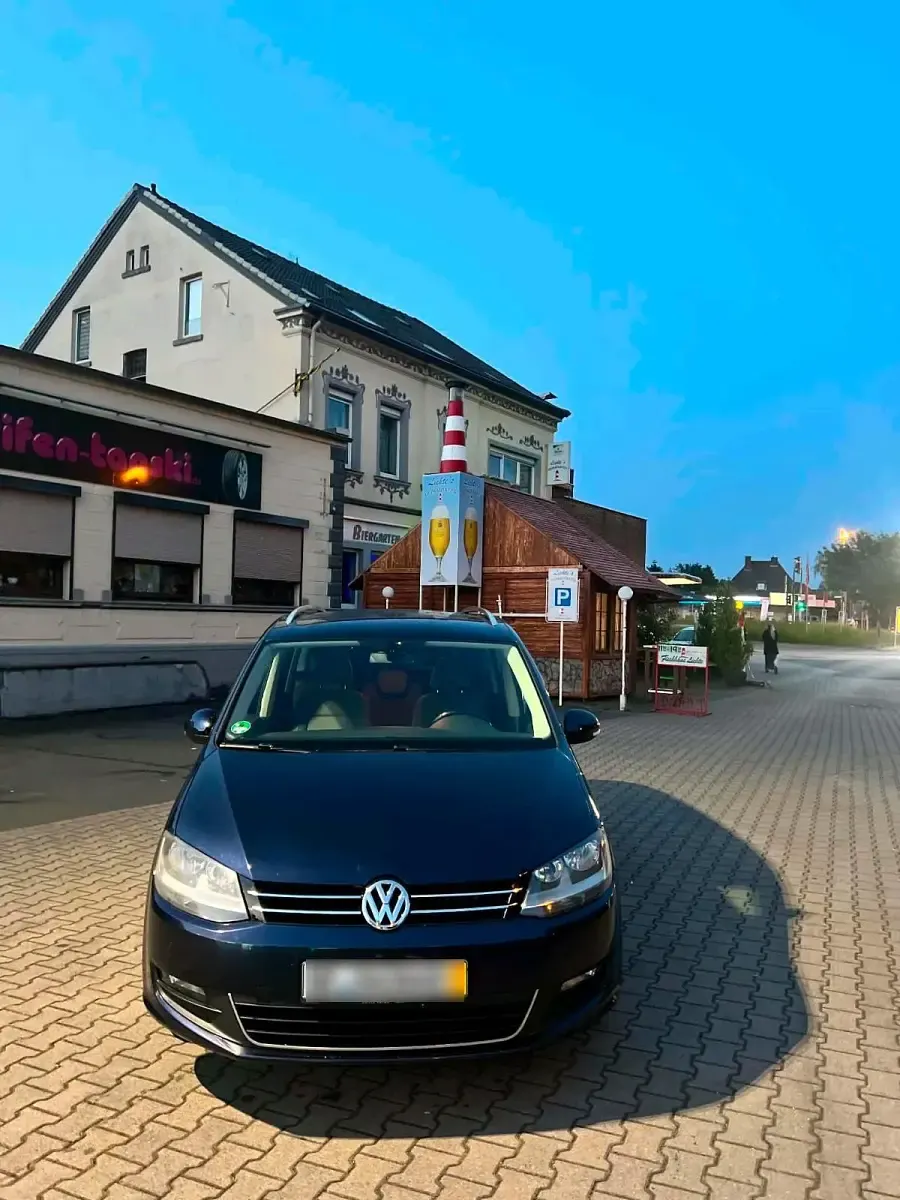 Gebraucht VW Sharan 140 PS (102 kW) 2012 Blau Van / Kleinbus